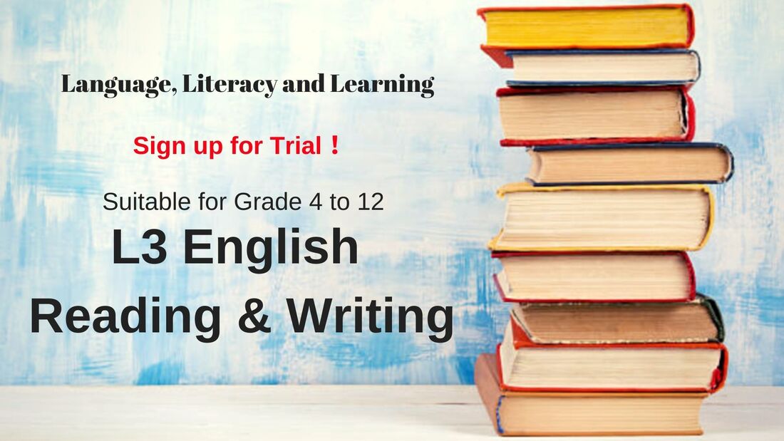 Sign up L3 Reading and Writing Trial