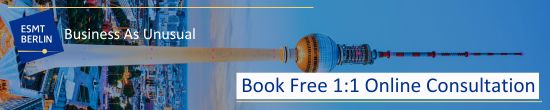 Book your Free 1:1 online consultation with admission experts from ESMT Berlin